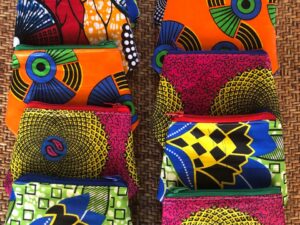 African Pattern Cosmetic Bags