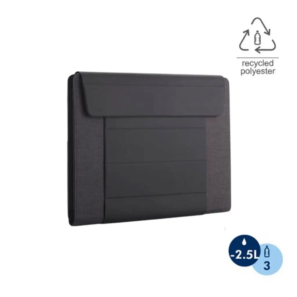 FULDA - CHANGE Collection RPET Laptop Case & Workstation - Black