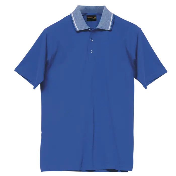 Jacquard Collar Golfer Mens