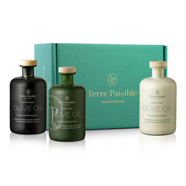 Terre Paisible Olive Oil Trio Gift, Set of 3