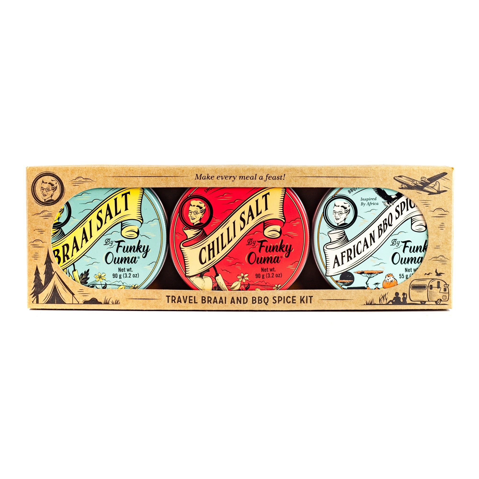 Funky ouma travel trio pack